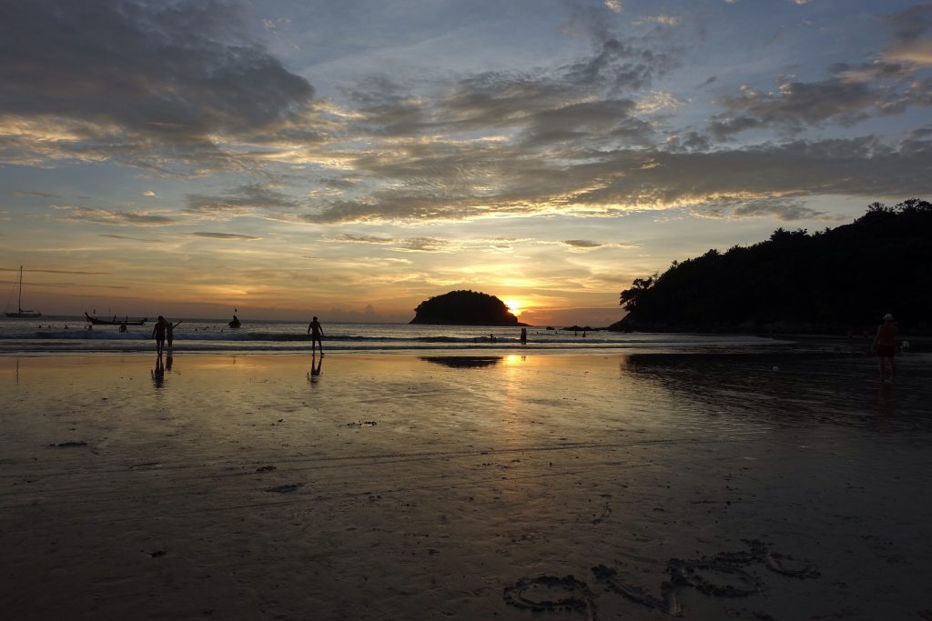 Sunset at Kata Beach